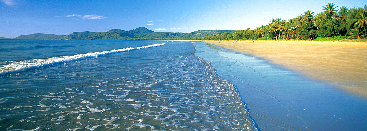 Beach in Cairns, Australia