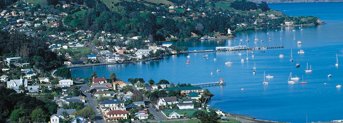 Harbour in Christchurch, New Zealand