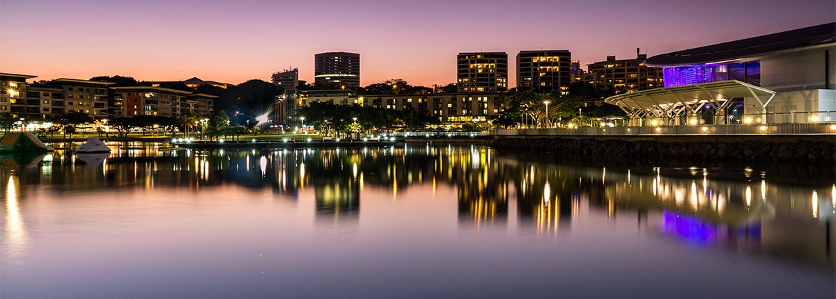 Darwin, Australia skyline at sunrise