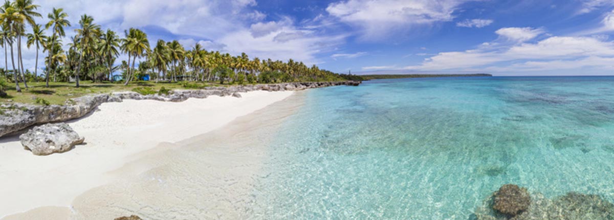 Lifou Isle beach, New Caledonia