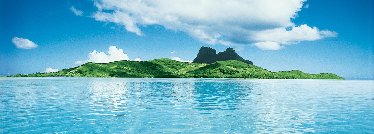 The island of Moorea, French Polynesia