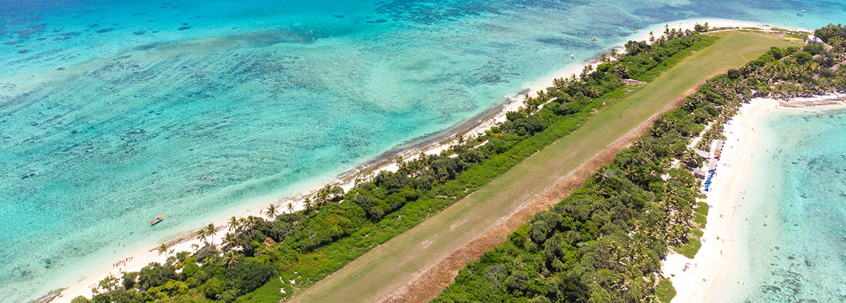 Beautiful Mystery Island in Vanuatu