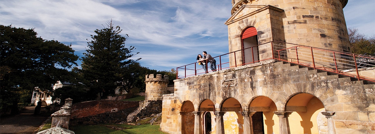 View from the prison in Port Arthur, Tasmania.