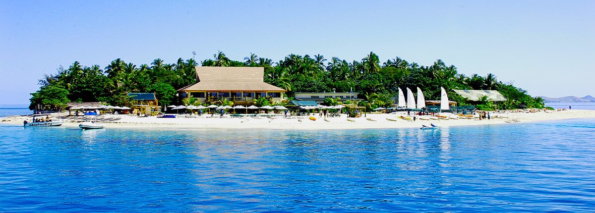 Island life in Port Denarau, Fiji