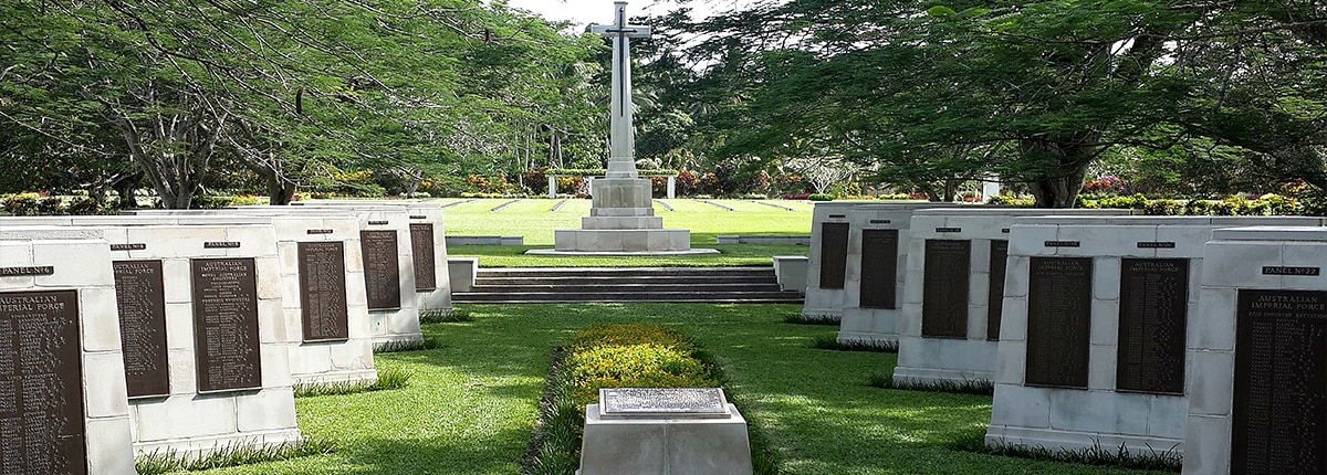 WW2 memorial in Rabaul, Papua New Guinea.