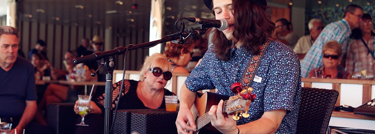 Love live music, there is tons of it aboard a Carnival Cruise.