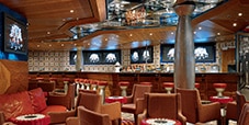 Grab a drink and a seat and enjoy your favorite sports at sea on a Carnival Cruise.  Sports Bar, included.