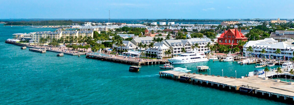 waterfront views in key west