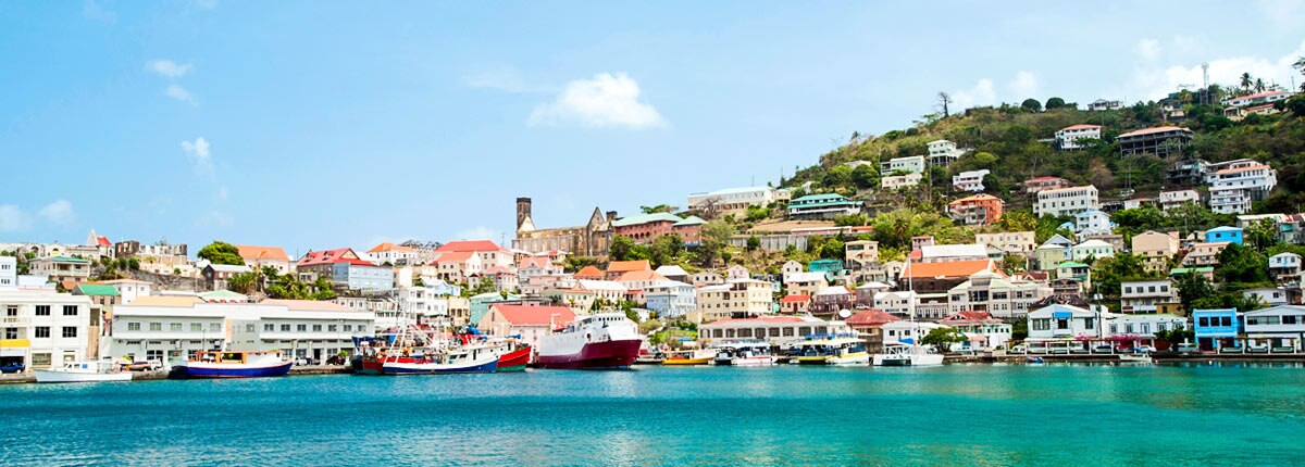 houses on mountain side of grenada port