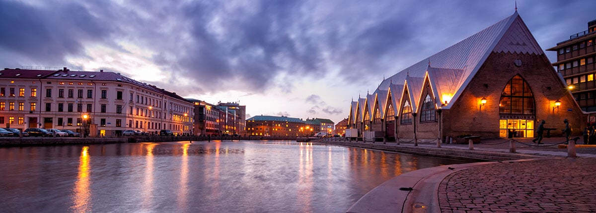 feskekörka fish market in gothenburg 