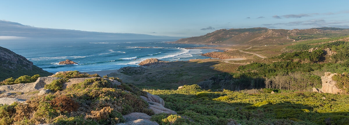 coast of camariñas in la coruña, spain