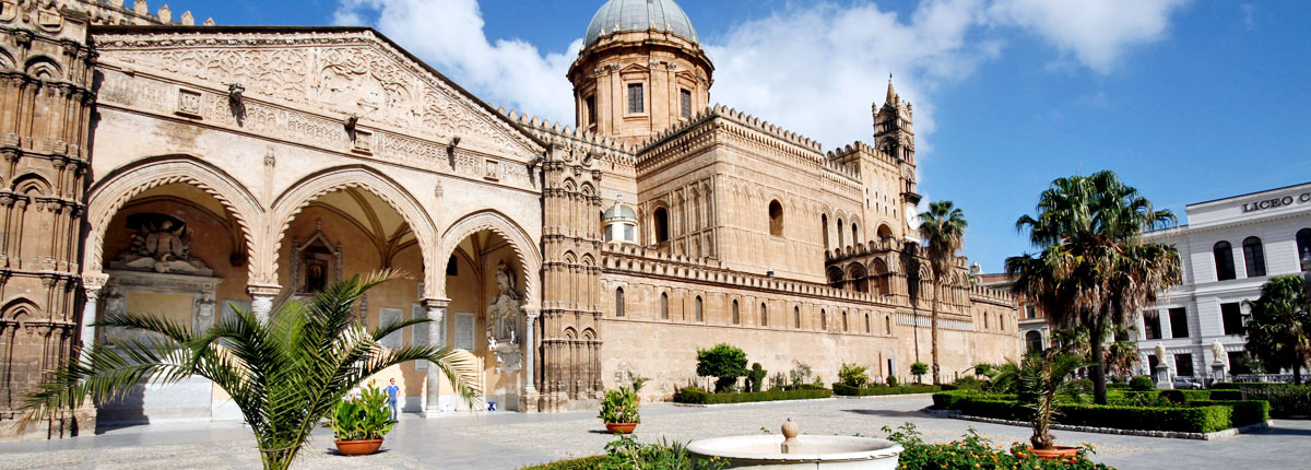 visit the beautiful palermo cathedral 