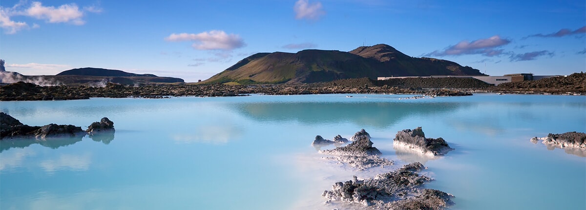 blue lagoon in reykjavik, iceland