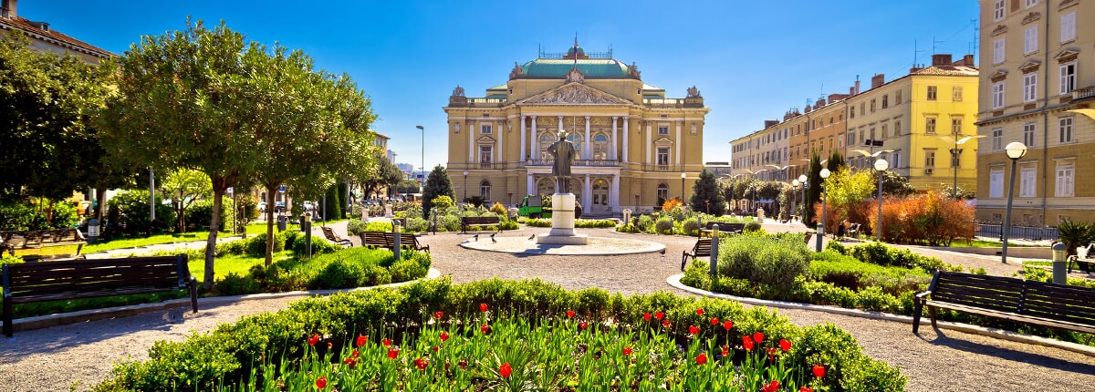 croatian national theater in rijeka