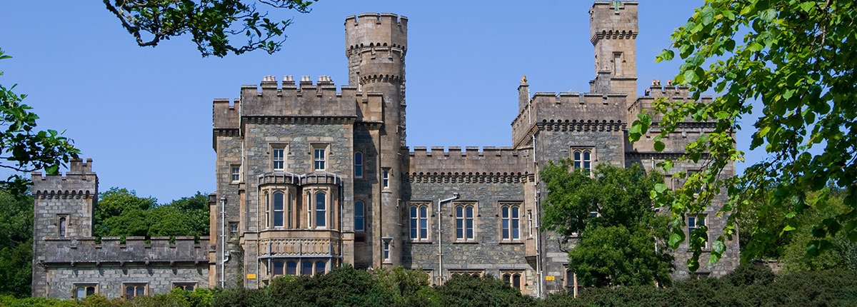 lewis castle in stornoway, scotland