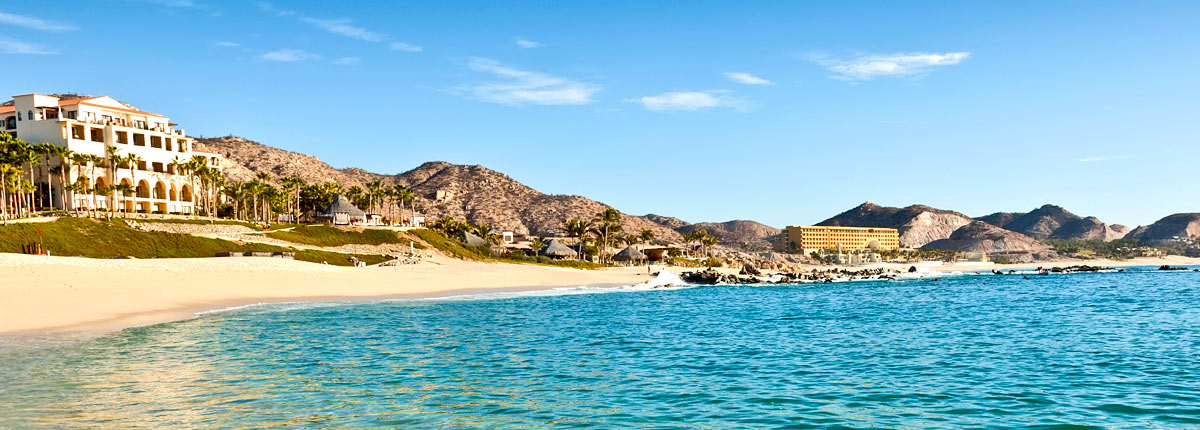 blue water coast in cabo san lucas