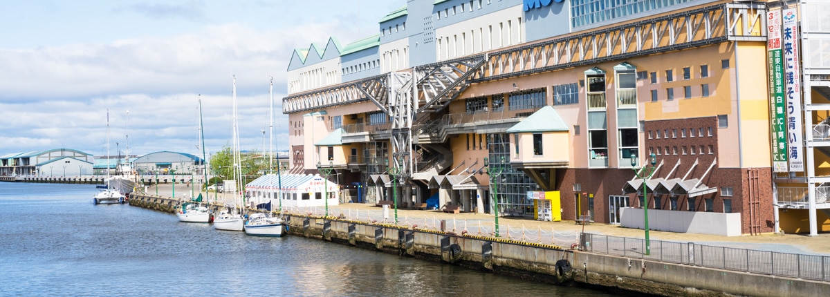 fishing village in kushiro, japan