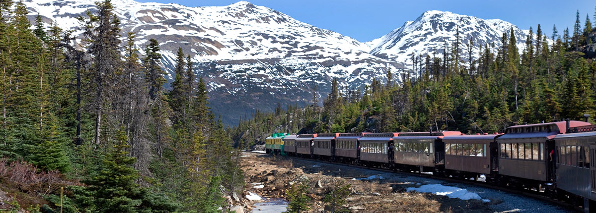 enjoy an old-fashioned train ride to the summit of white pass