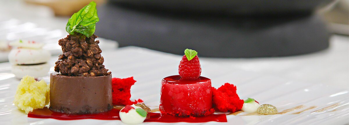 Delectable dessert at Chef's Table