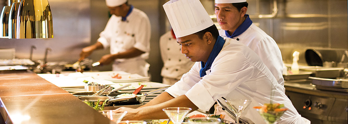 Enjoy the culinary creations of our expert chefs