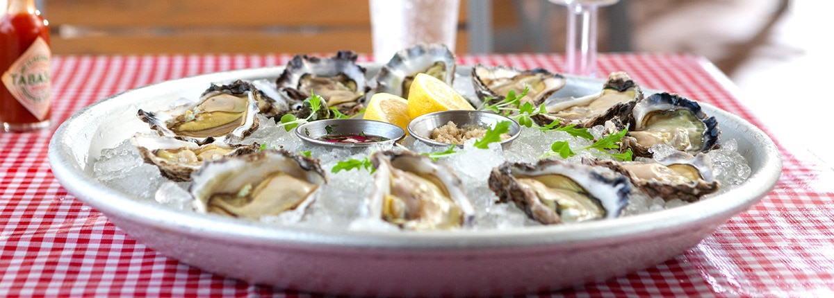 Seafood Shack oysters