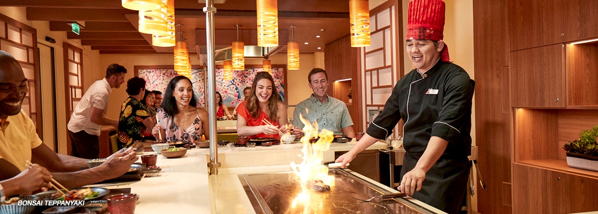 carnival horizon bonsai teppanyaki